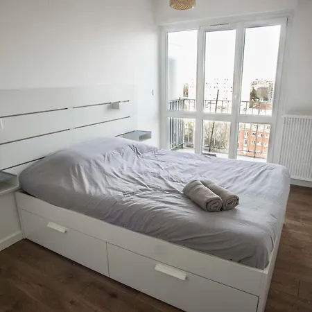 Διαμέρισμα Charming 63 M2 Apt With Views Of The Eiffel Tower L'Ile-Saint-Denis
