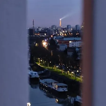 Διαμέρισμα Charming 63 M2 Apt With Views Of The Eiffel Tower L'Ile-Saint-Denis